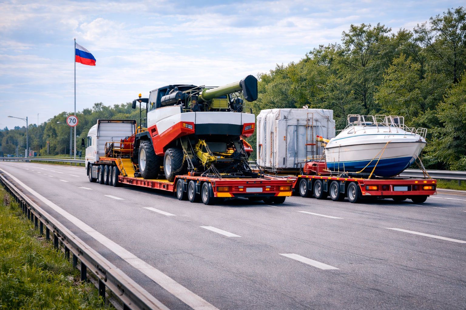 Перевозка негабарита