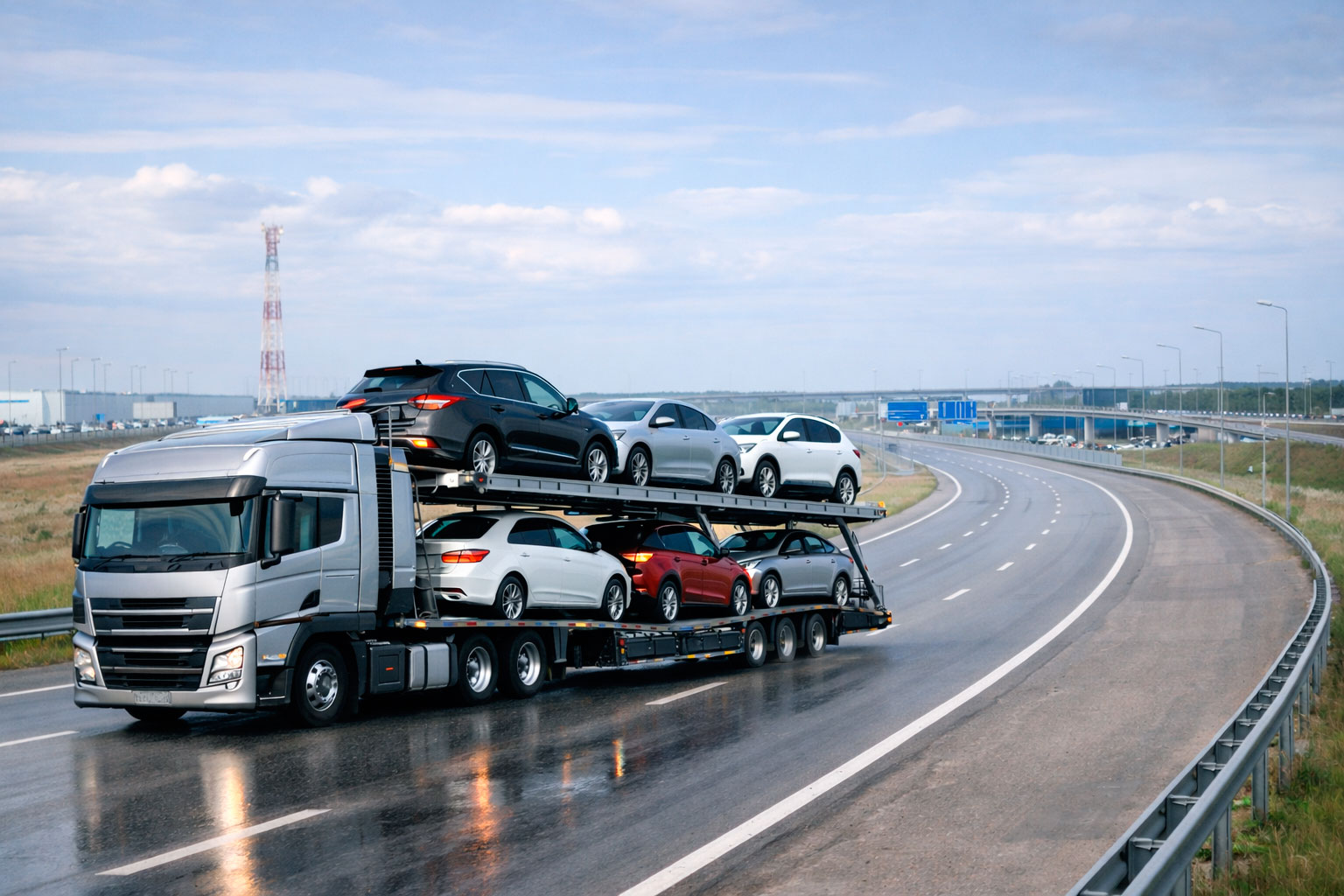 Транзитные маршруты: перевозка автомобилей через Россию по городам